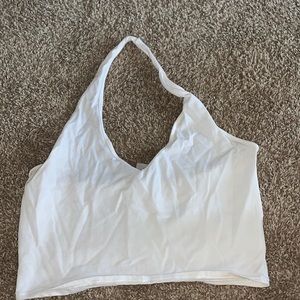 Express halter crop top